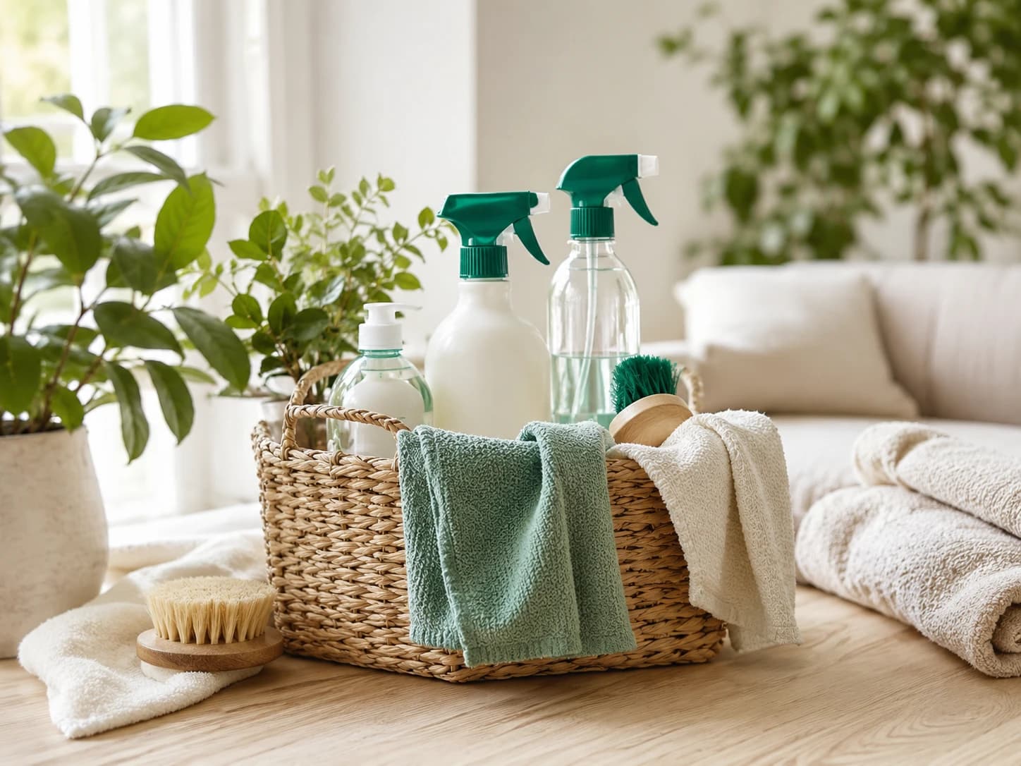 Környezetkímélő takarítószerek és textilek